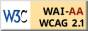 Level Double-A conformance, W3C WAI Web Content Accessibility Guidelines 2.1