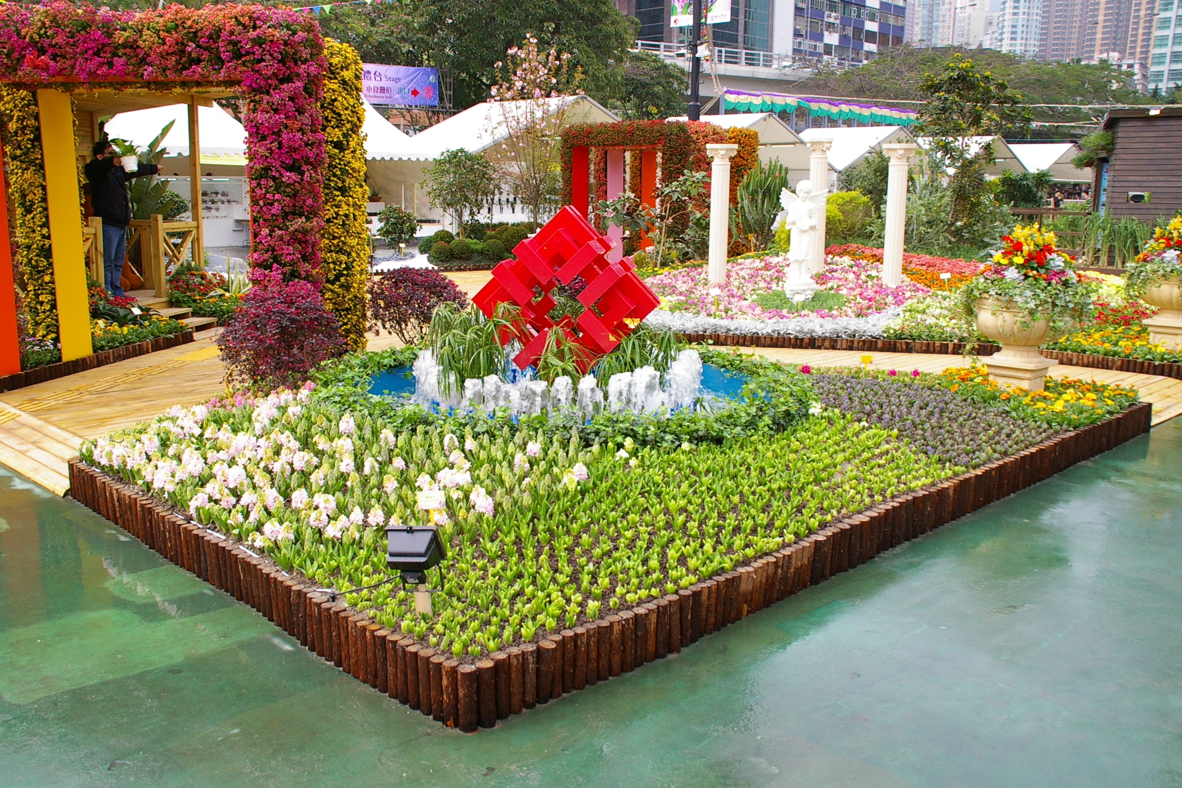房委會於二零一二年香港花卉展覽的展品 1