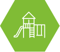 Quality Housing Green Living background icon 3