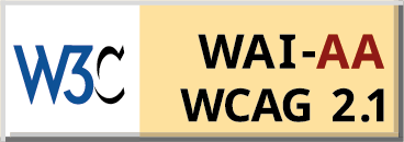 Level Double-A conformance, W3C WAI Web Content Accessibility Guidelines 2.0 Logo