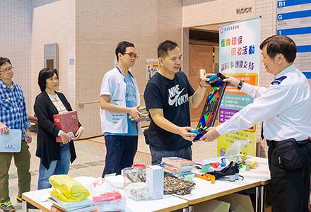 Environmental Collection and Recycling Campaign at Lok Fu Customer Centre