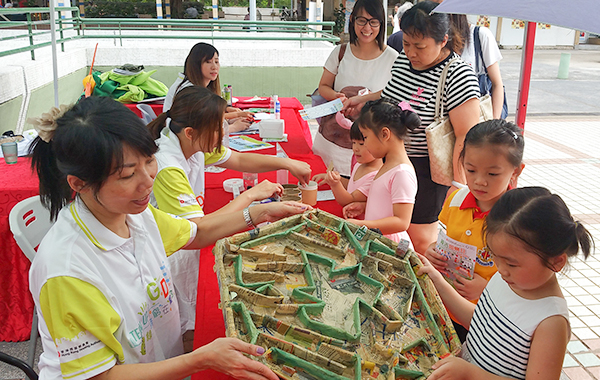 Game booth held in Tin Tsz Estate’s Carnival