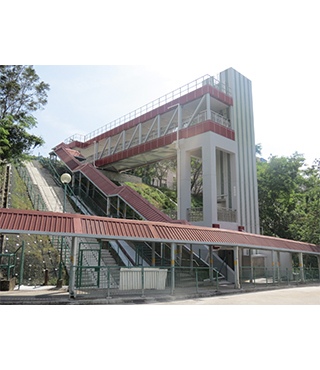 The Lift Addition Programme is implemented to install lifts within PRH estates to allow people to access some platforms and footbridges that were only accessible by stairs, improving pedestrian access across different facilities in the PRH estates and offering a socially-inclusive community for the elderly and the disabled.