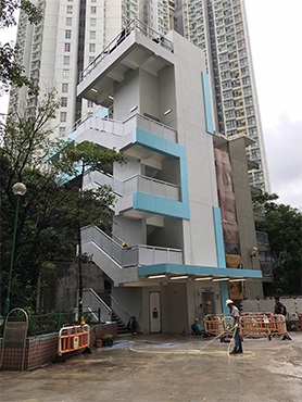 於長青邨增設三座新的升降機，改善邨內各座大樓與位處不同位置主要設施的通達性 -2 