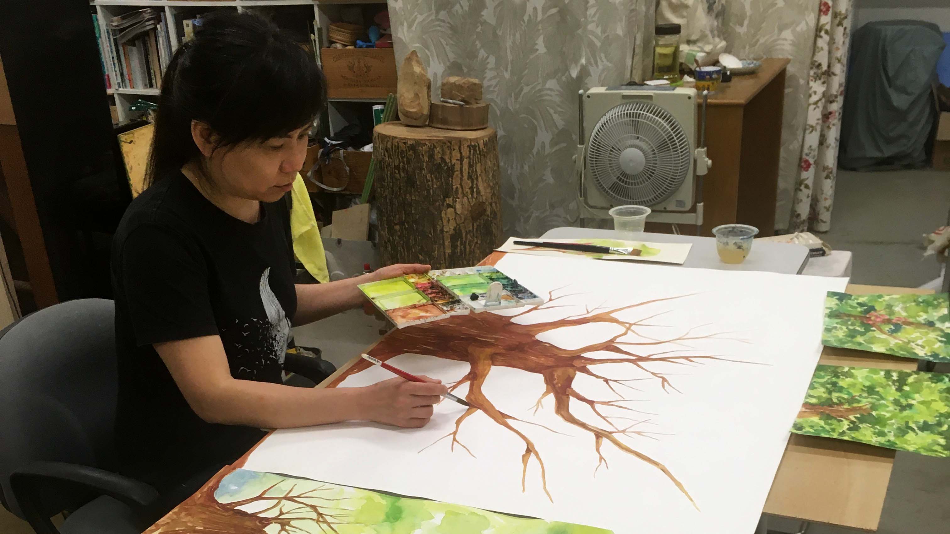 藝術家起稿