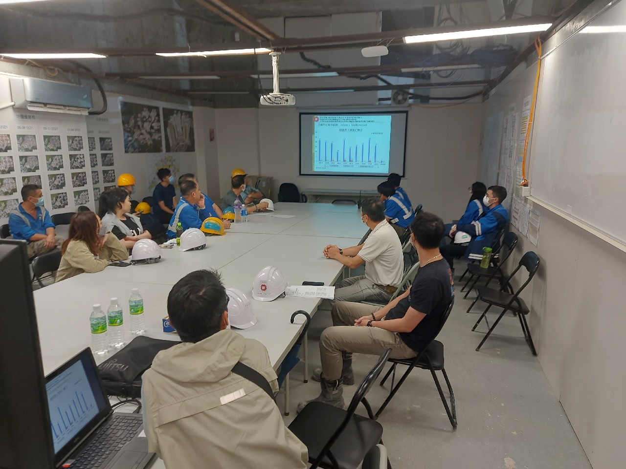 Lunchtime's Safety Talk at Tai Po Area 9 on 21/4/2023