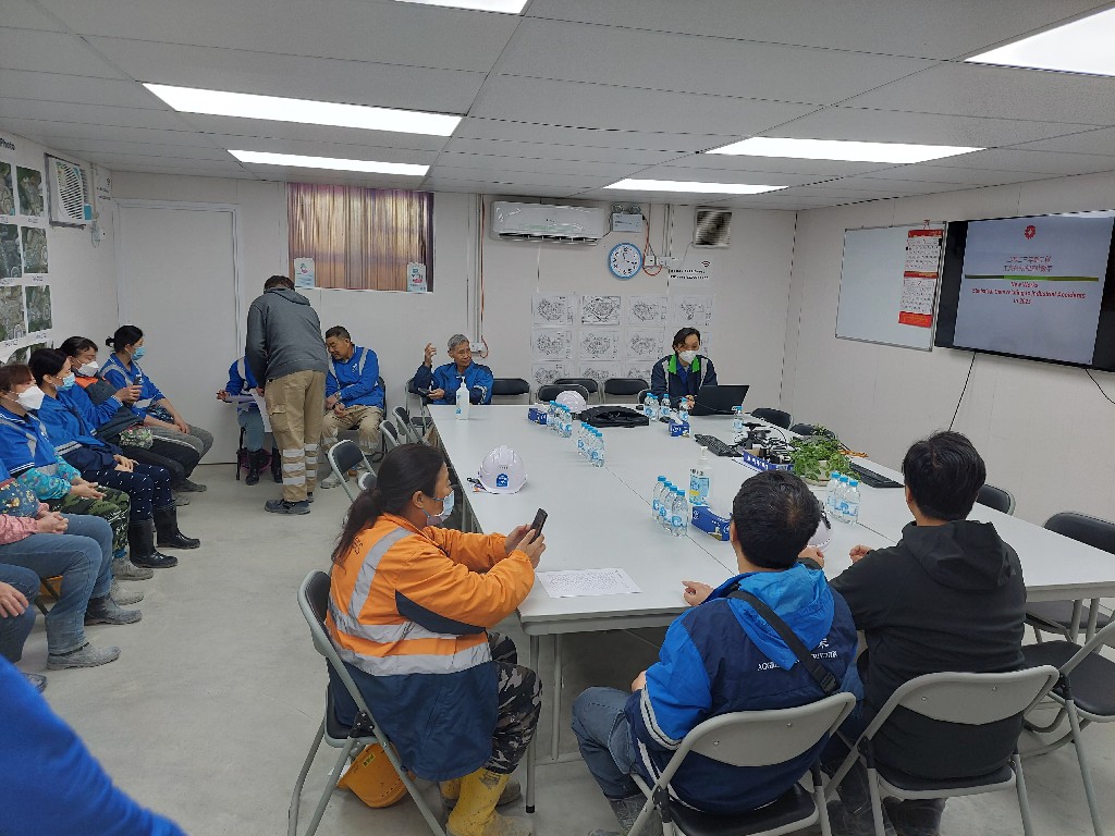 Lunchtime's Safety Talk at Tuen Mun Area 29 West on 22/1/2024