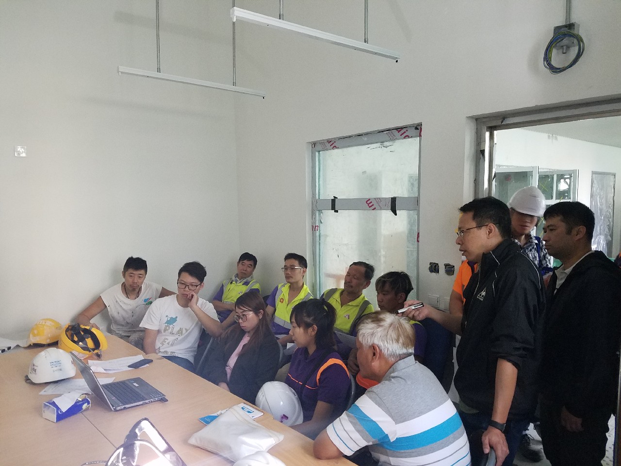 Lunchtime's Safety Talk at Texaco Road on 12/11/2019