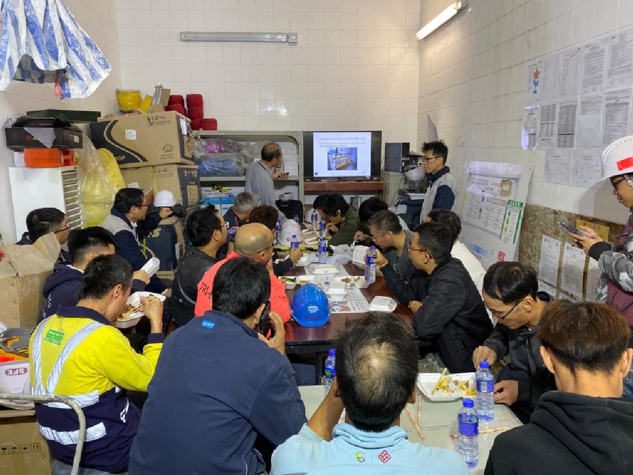 Lunchtime's Safety Talk at Tung Tau Phase 8 on 13/12/2019