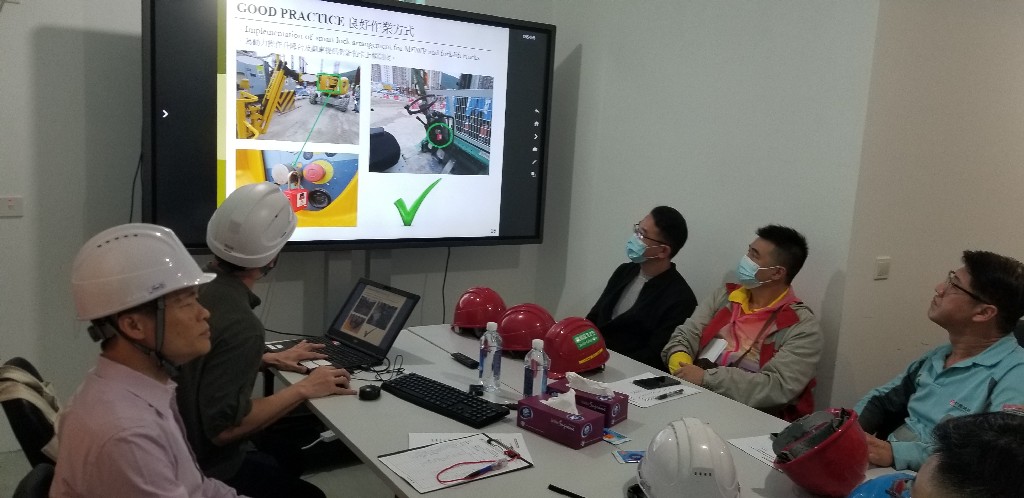 Lunchtime's Safety Talk at Lei Yue Mun Phase 4 on 27/3/2024