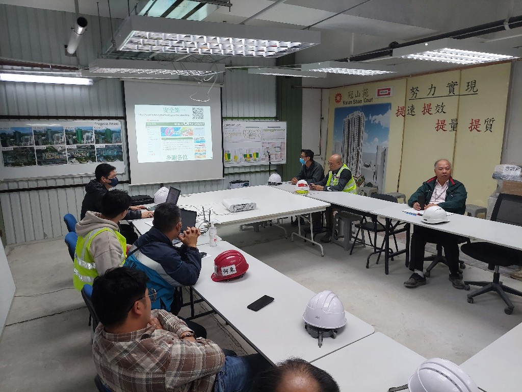 Lunchtime's Safety Talk at Ko Shan Road on 28/12/2023