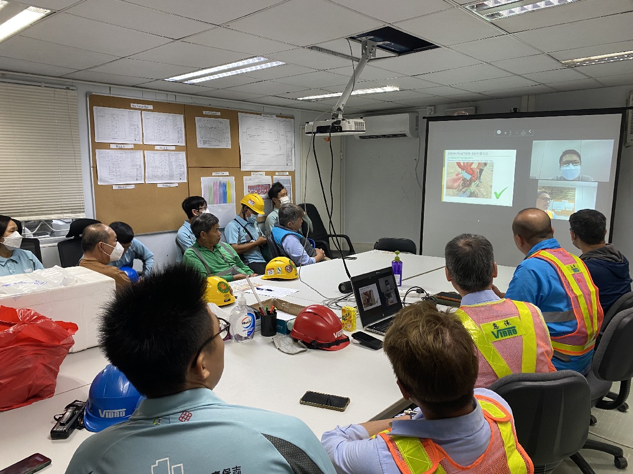 Lunchtime's Safety Talk at Tung Chung Area 109 Foundation on 21/4/2023