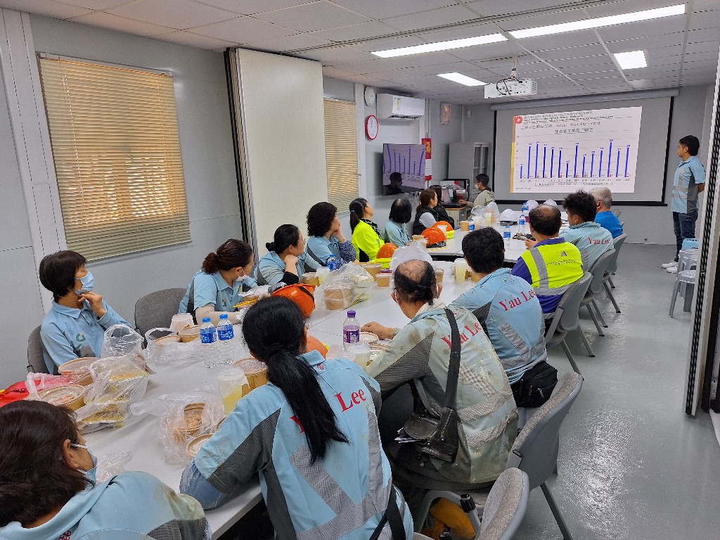 Lunchtime's Safety Talk at Tung Chung Area 99 on 15/3/2024
