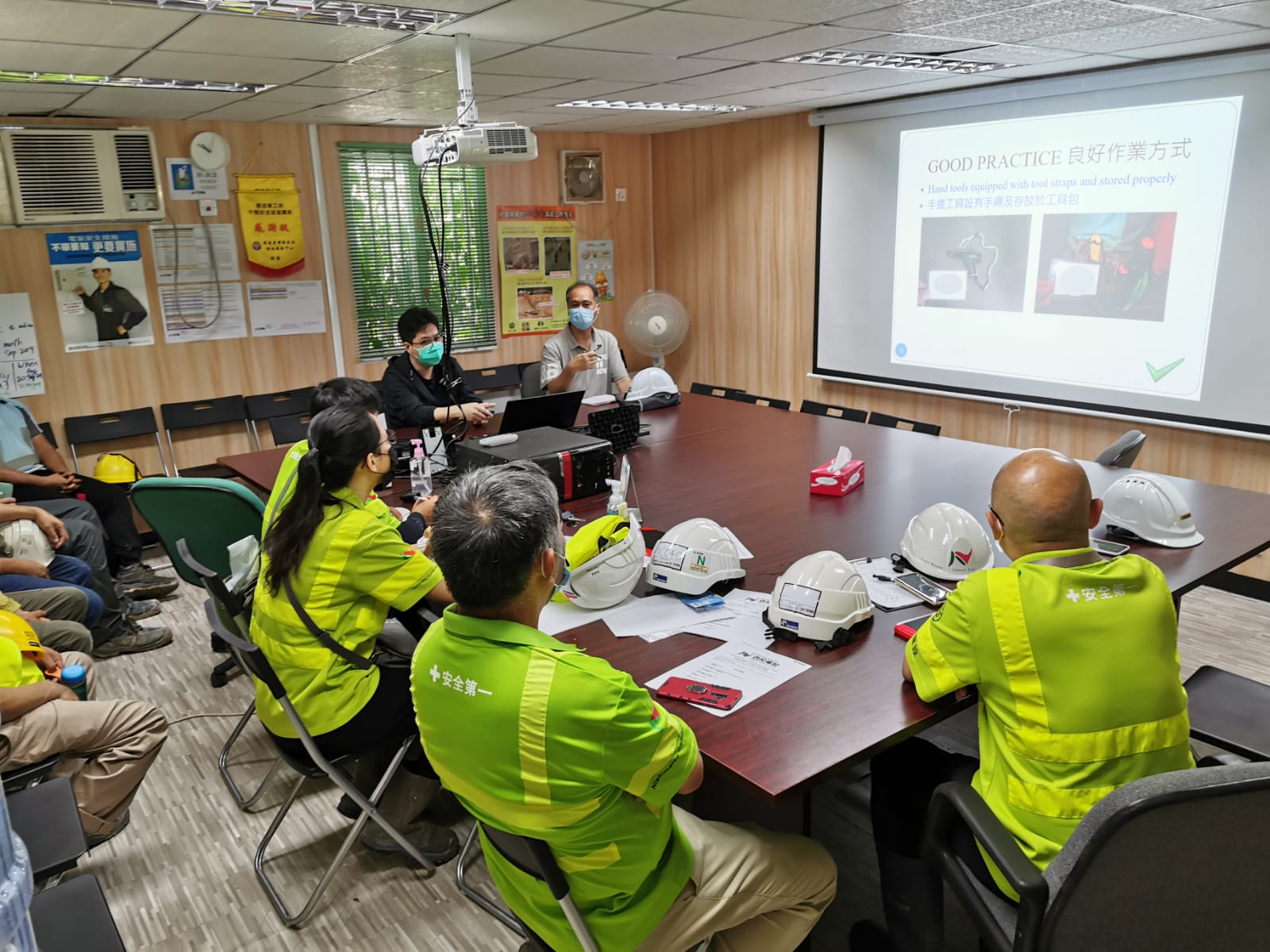 Lunchtime's Safety Talk at San Po Kong DOS on 18/6/2020