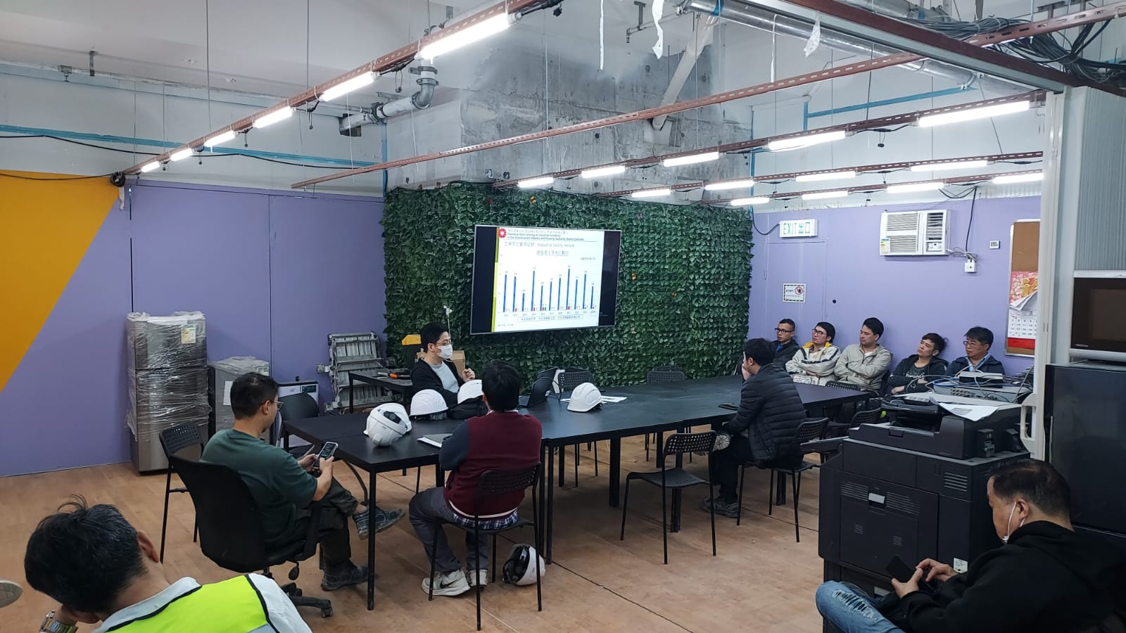 Lunchtime's Safety Talk at Sheung Shui Areas 4 and 30 Site 2 Phase 2 on 26/2/2025