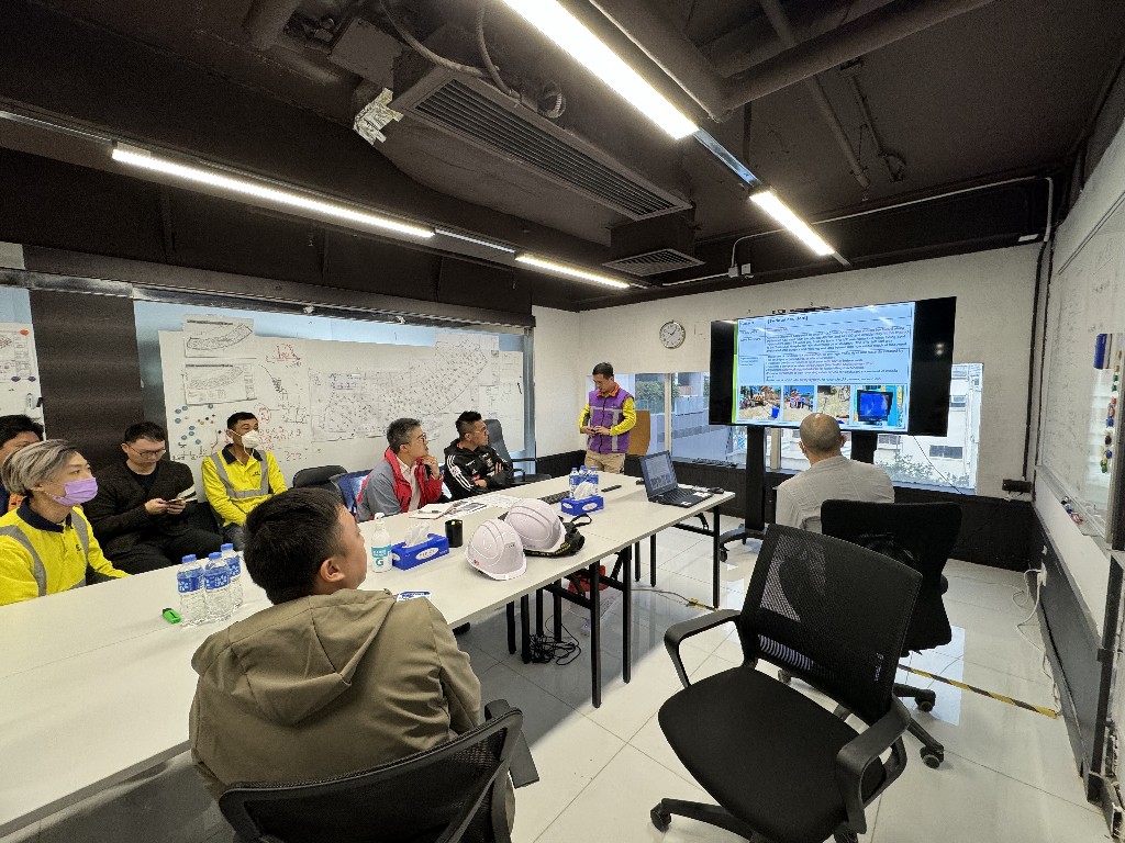 Lunchtime's Safety Talk at Mei Tung Estate (Older Part) Foundation on 08/3/2024