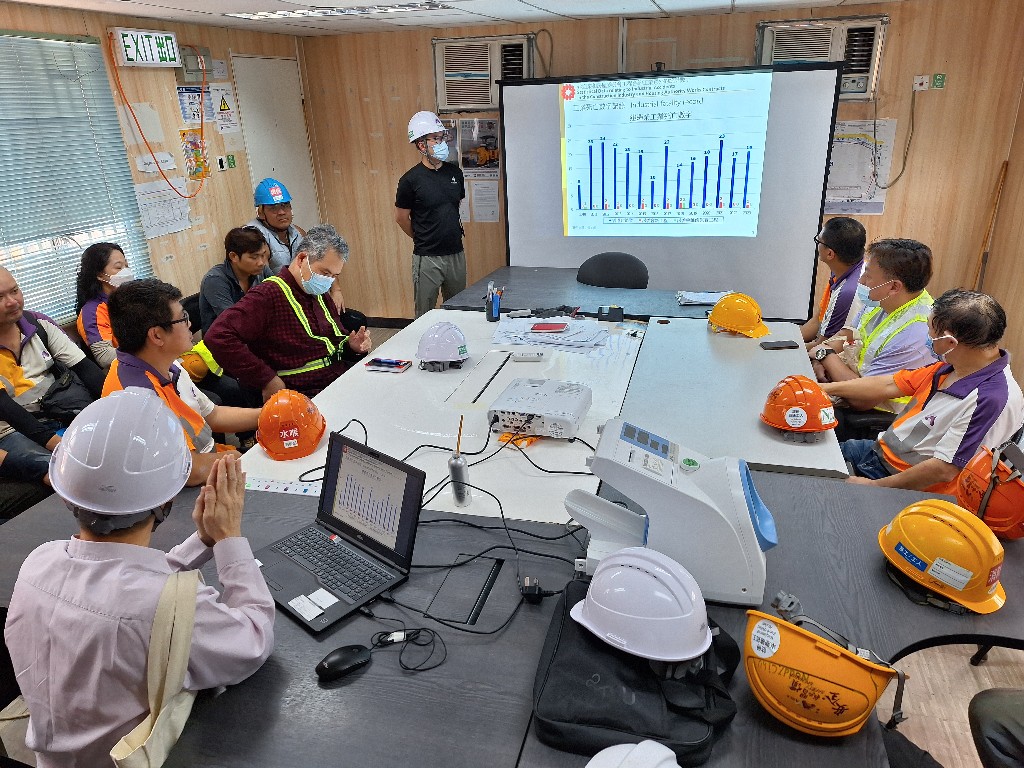 Lunchtime's Safety Talk at Tung Chung Area 109 on 28/3/2024
