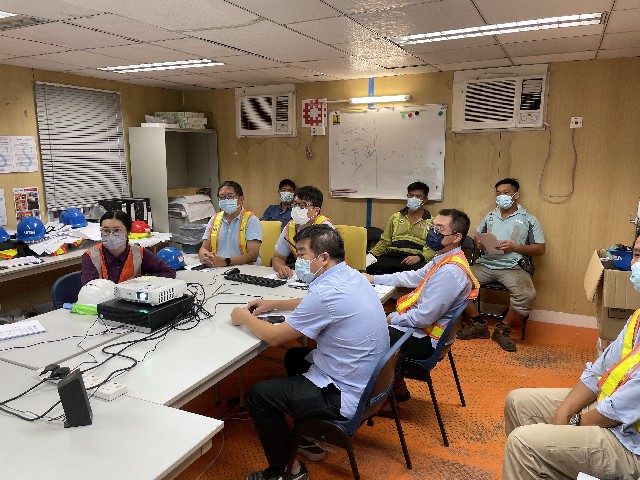 Lunchtime's Safety Talk at Long Bin Phases 1 on 23/7/2021