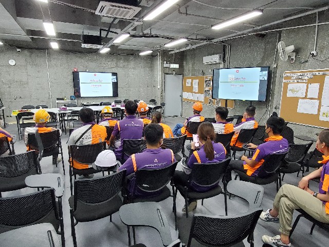 Lunchtime's Safety Talk at Tuen Mun Area 54 Sites 1&1A on 13/8/2021
