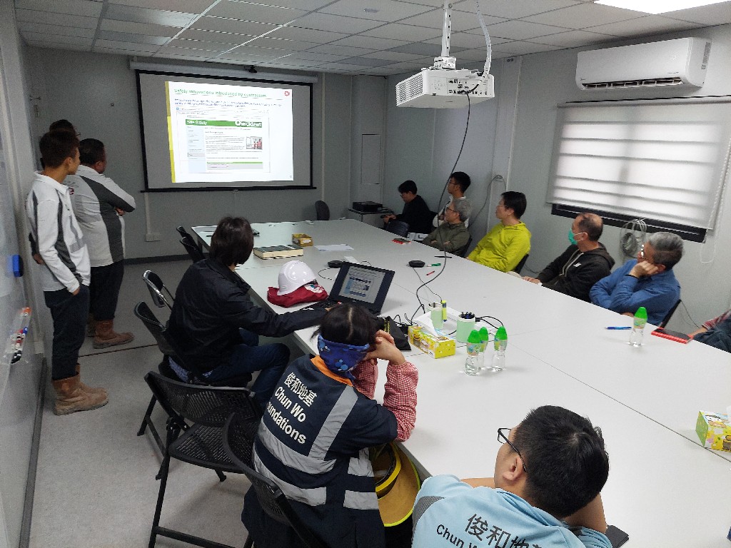 Lunchtime's Safety Talk at Kwu Tung North Area 19 Phase 2 on 23/2/2024