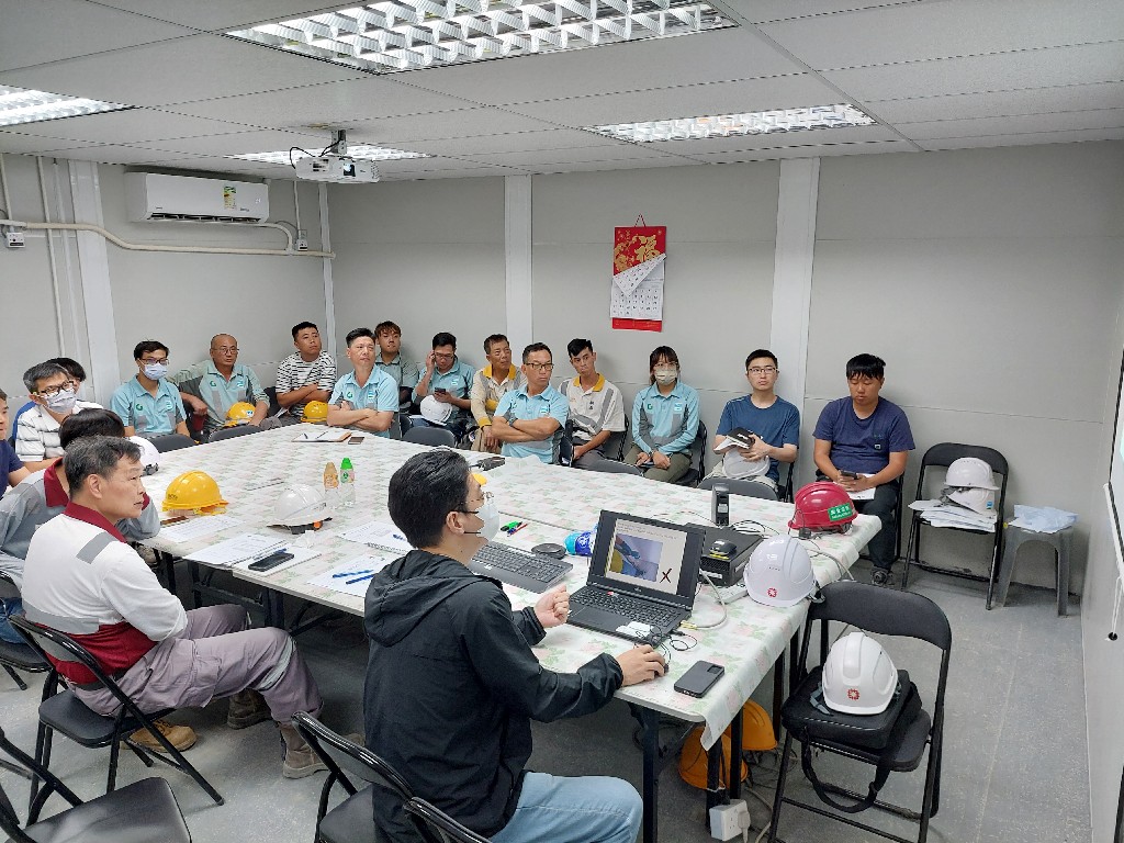 Lunchtime's Safety Talk at Tung Chung Area 103 on 17/4/2024