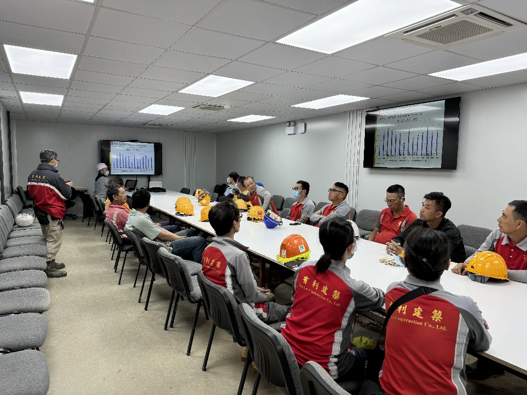 Lunchtime's Safety Talk at Kwu Tung North Area 19 Phases 1A and 1B on 13/3/2024