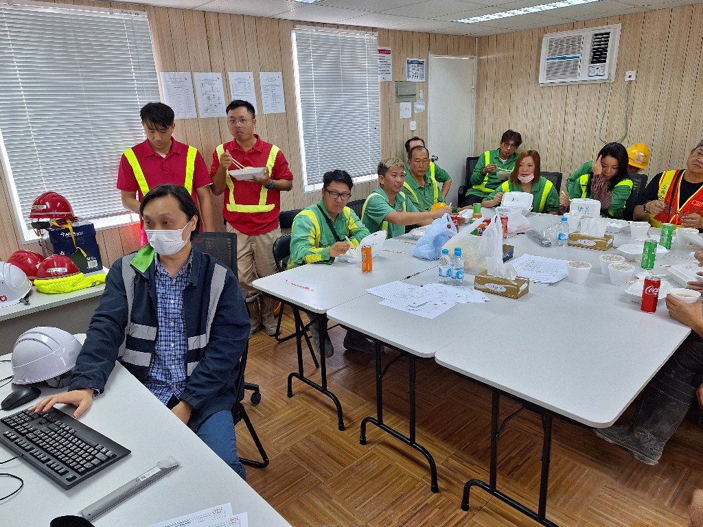Lunchtime's Safety Talk at Tung Chung Area 42 Foundation on 25/3/2024