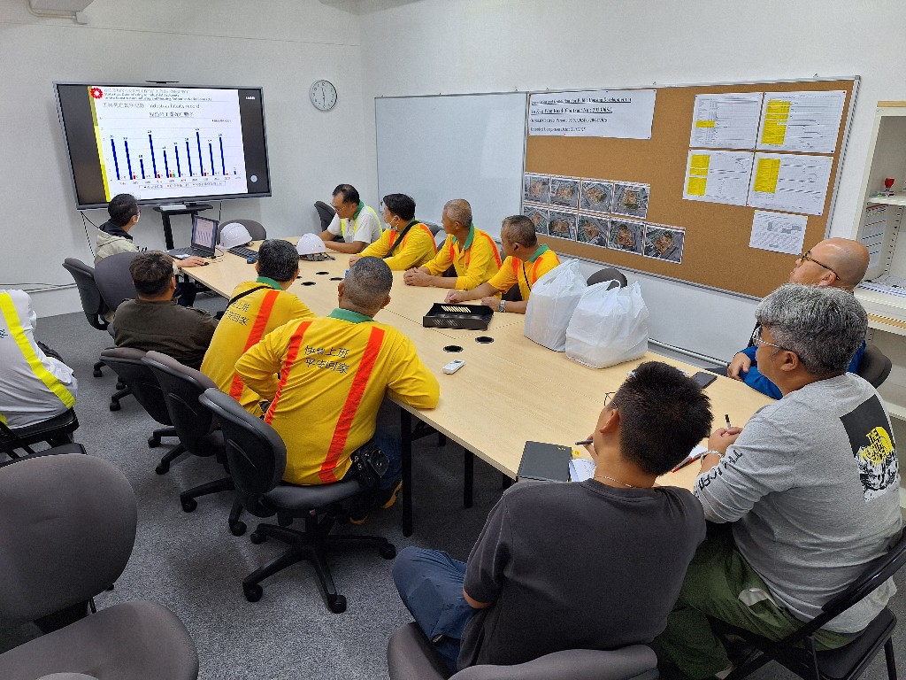 Lunchtime's Safety Talk at To Kwa Wan Road Foundation on 22/4/2024