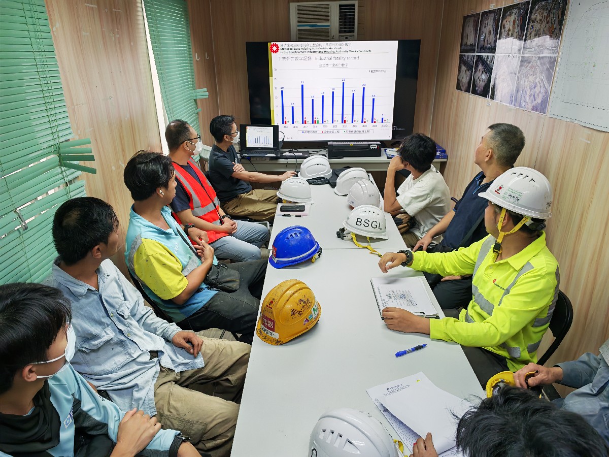 Lunchtime's Safety Talk at Po Shek Wu Foundation on 21/5/2025