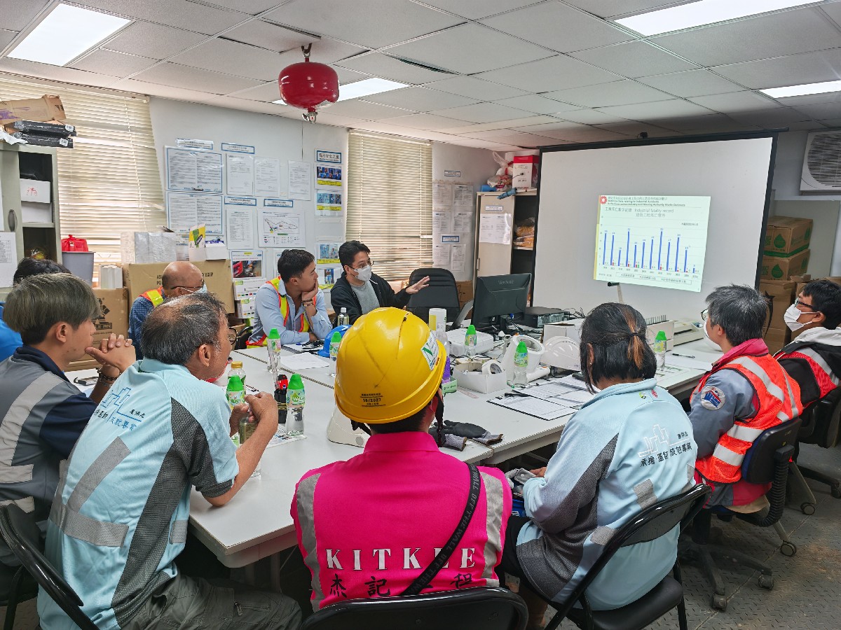 Lunchtime's Safety Talk at Pak Shing Kok Foundation on 03/4/2025