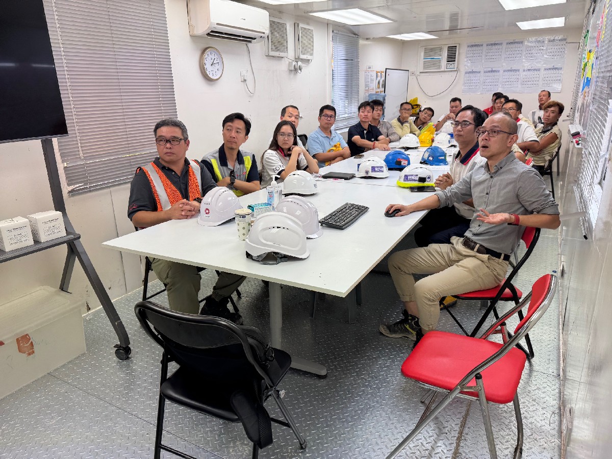 Lunchtime's Safety Talk at Sui Fai Factory Estate Foundation on 27/9/2024