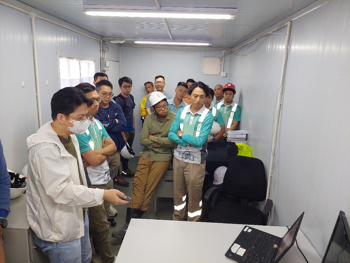 Lunchtime's Safety Talk at Tak Tin Street on 09/10/2024