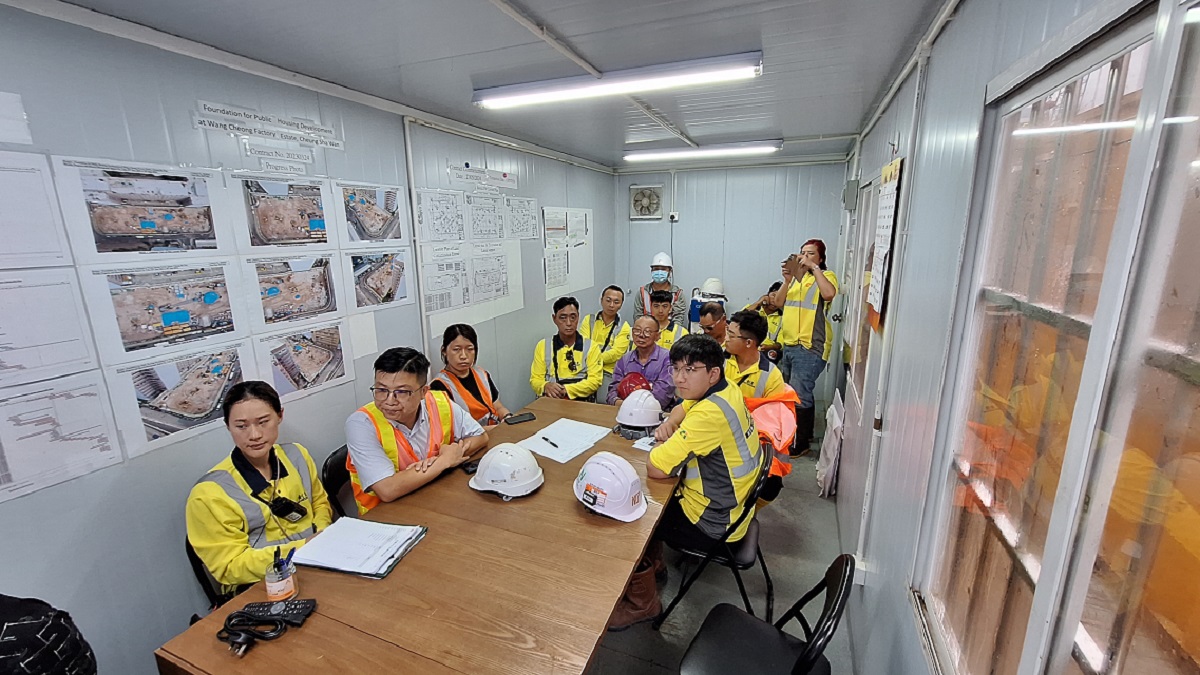 Lunchtime's Safety Talk at Wang Cheong Factory Estate Foundation on 15/8/2024