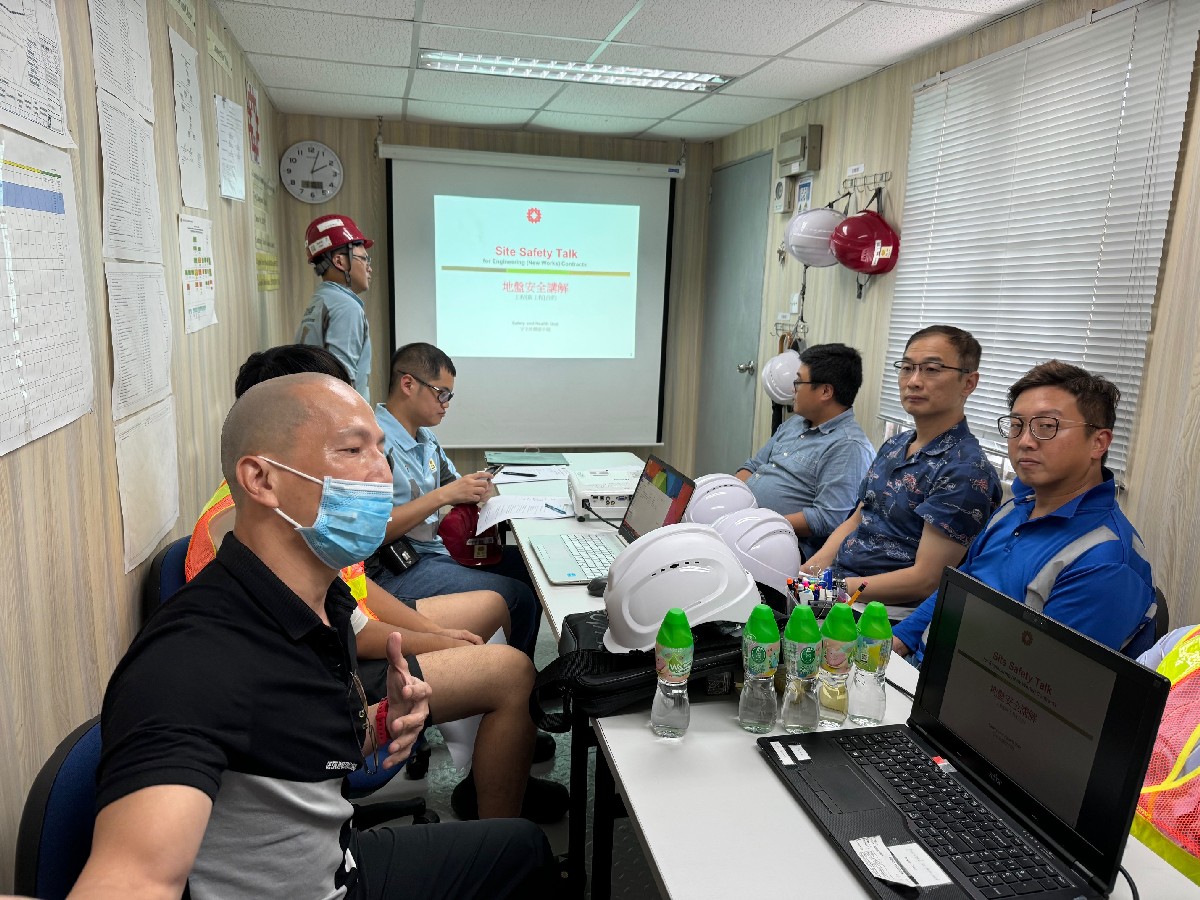 Lunchtime's Safety Talk at Tung Chung Area 23 Foundation on 10/9/2024
