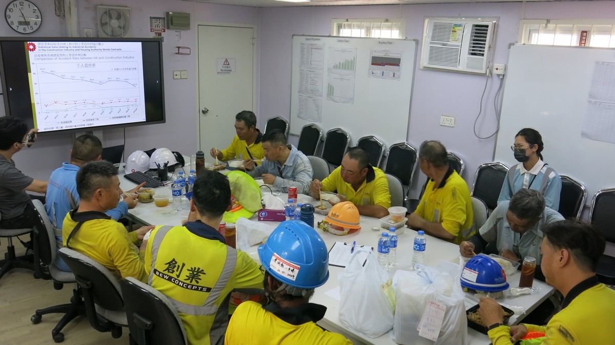 Lunchtime's Safety Talk at Tung Chung Area 46 Foundation on 13/9/2024