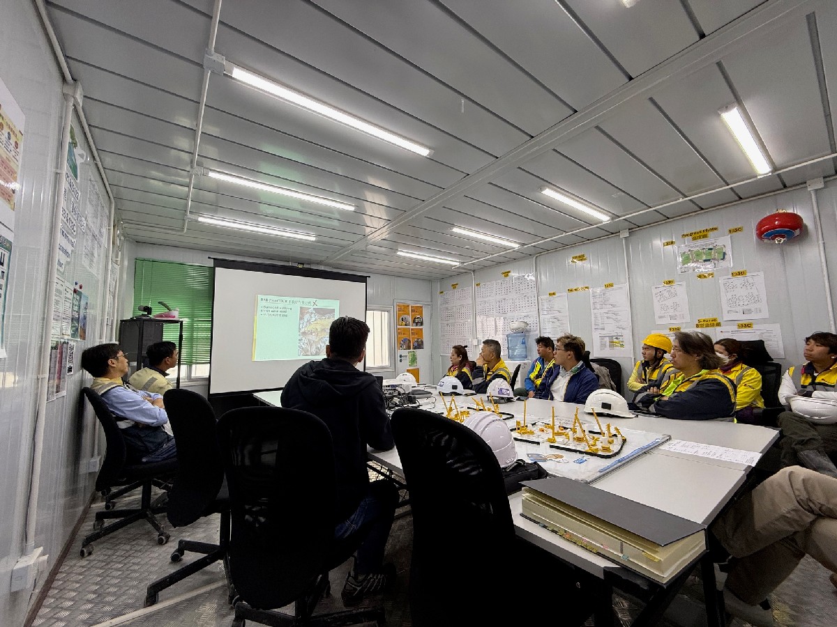Lunchtime's Safety Talk at Tung Chung 133B Foundation on 18/3/2025