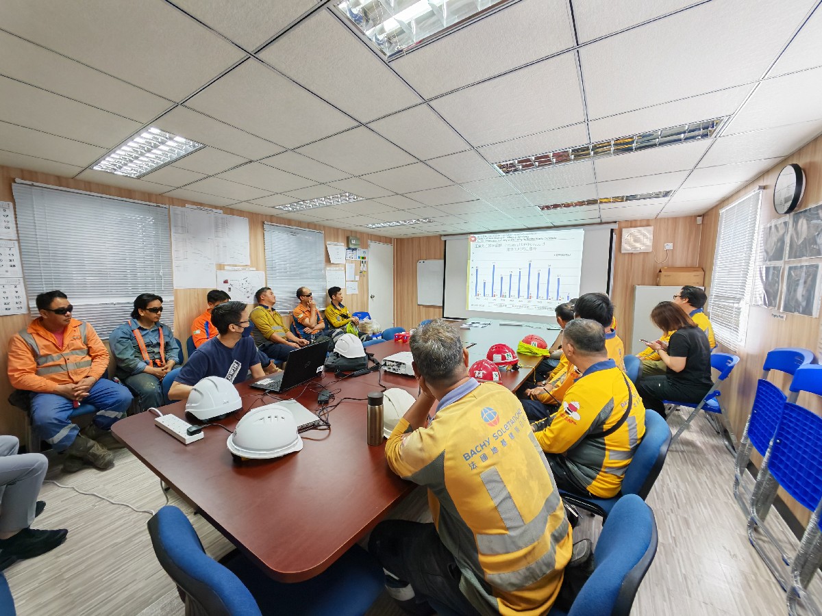 Lunchtime's Safety Talk at Yau Yue Wan Foundation on 23/4/2025